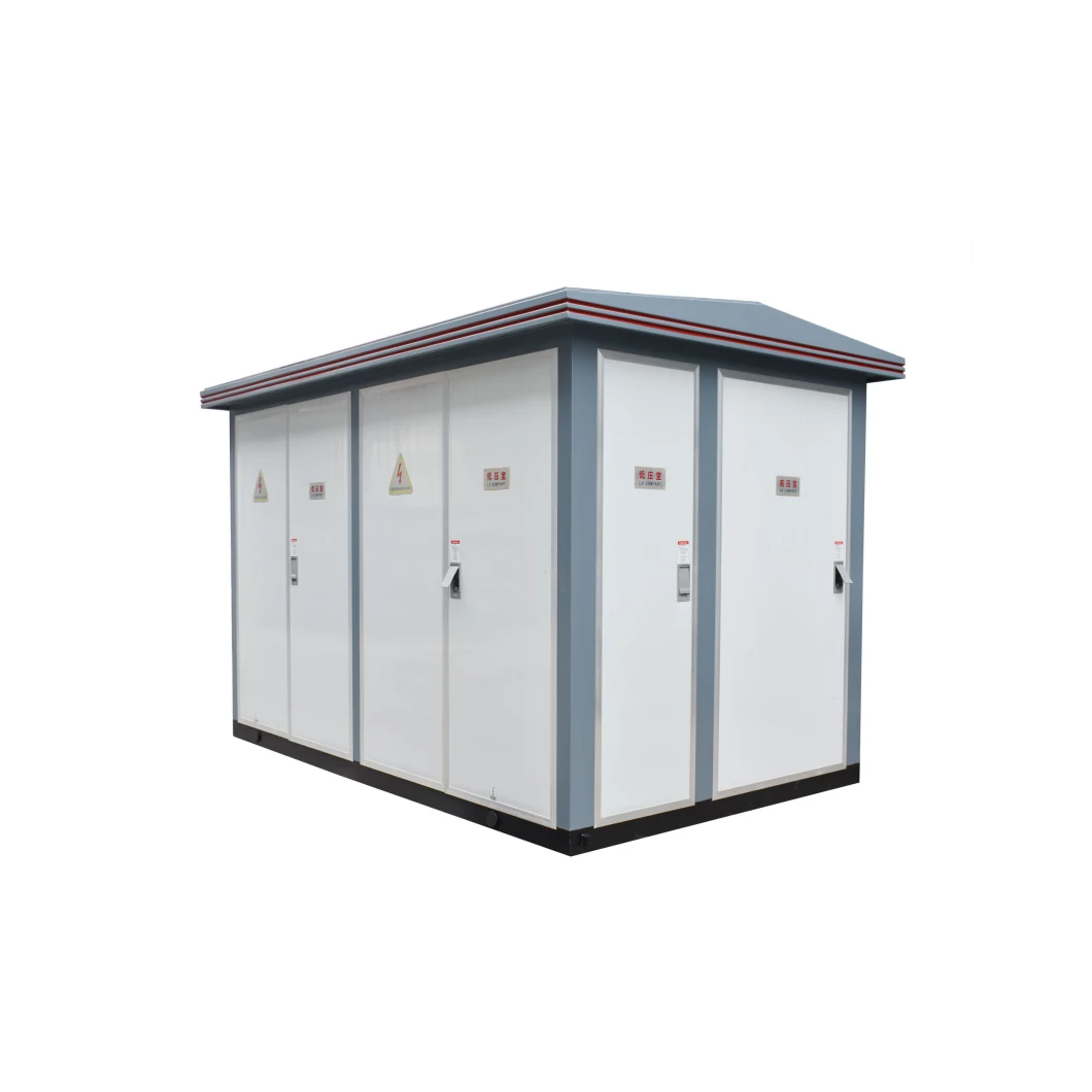 Customized 6.6kv 11kv 33kv Electrical Combination Prefabricated Compact Cubicle Power Distribution Transformer Substation