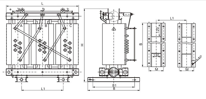Sc (B) 10/11-800kVA Epoxy Resin Insulated Dry-Type Power Transformer/Dry-Type Transformer