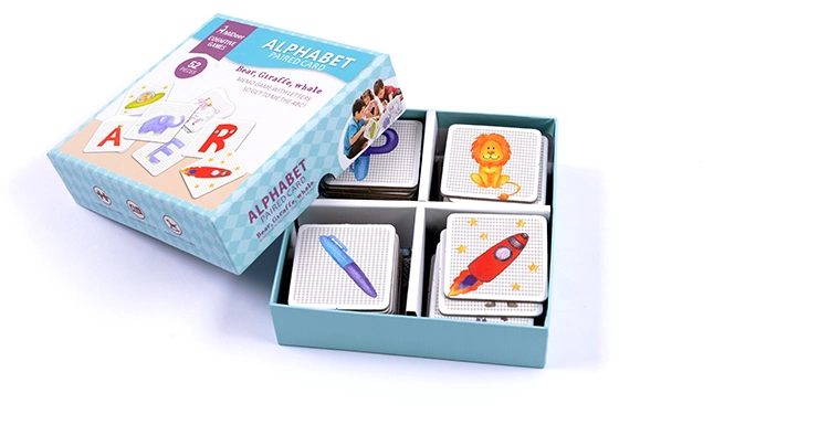 Memory of Early Childhood Game Learning Card, Game Card Printing