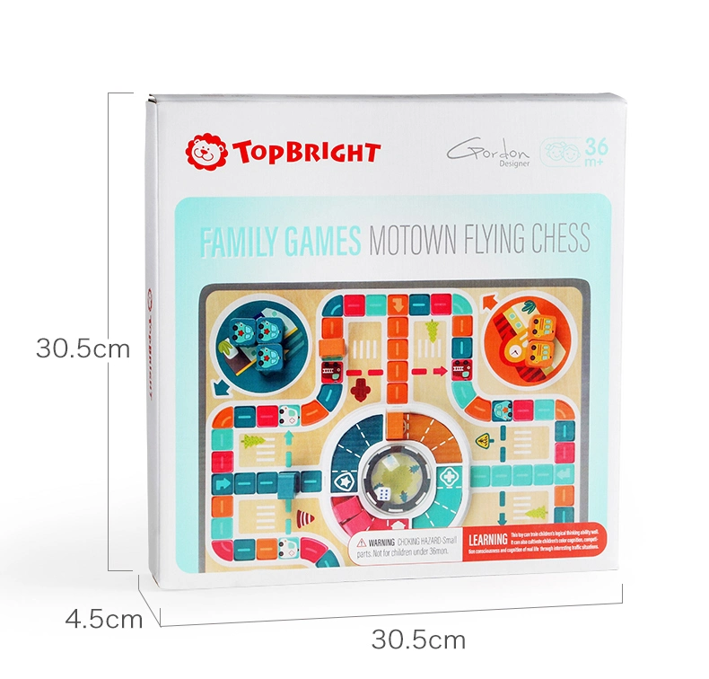 Children's Early Educational Toys, Wholesale 2 in 1 Flying Chess Game Board Game Set