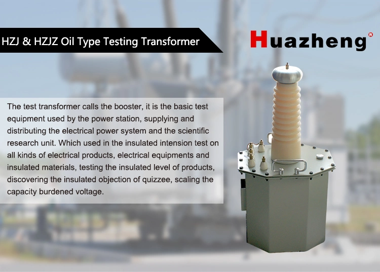 10kv~600kv Oil Immersed AC Hv Insulation Testing Transformer