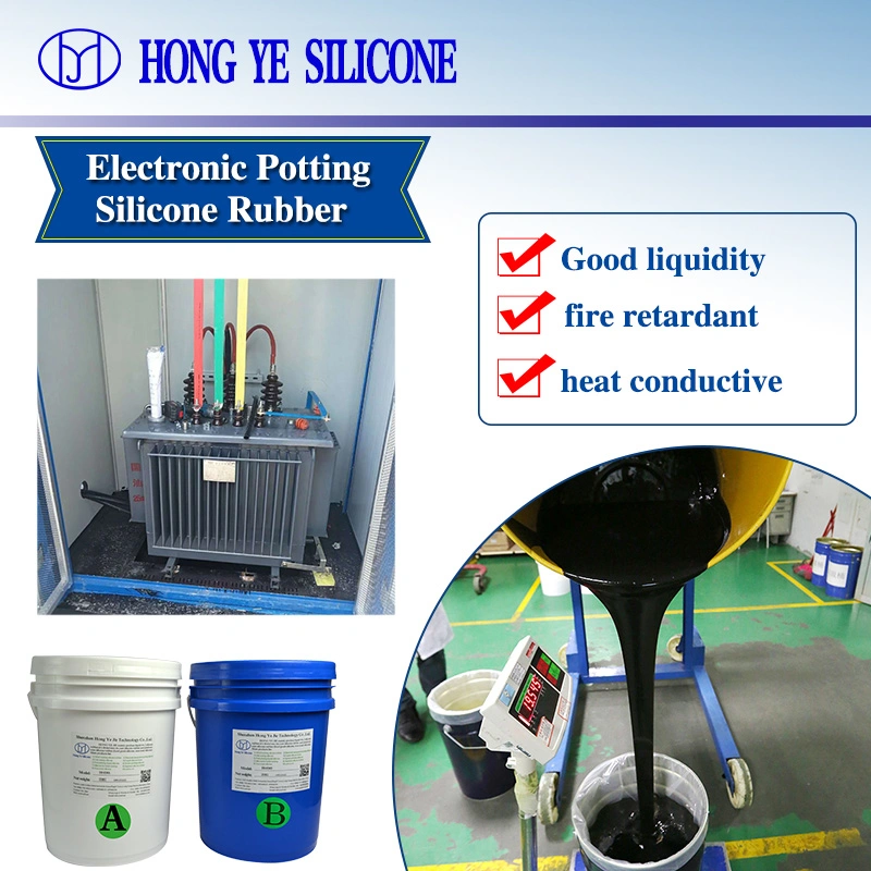 Silicone Rubber Potting Compound for Electronic Transformer Box