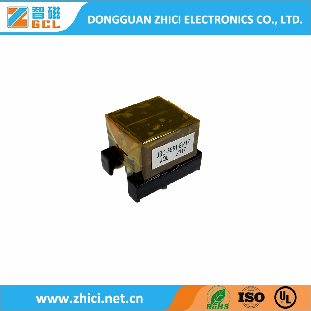 Ep Series High Frequency Mn-Zn Ferrite Core LED Transforme for Communication Device