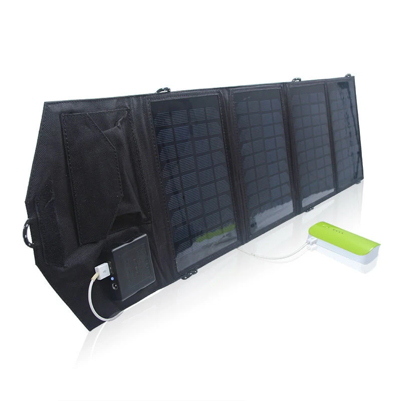 80W Foldable Solar Panel DC Portable Computer Car Battery Mobile Phone Solar Charger