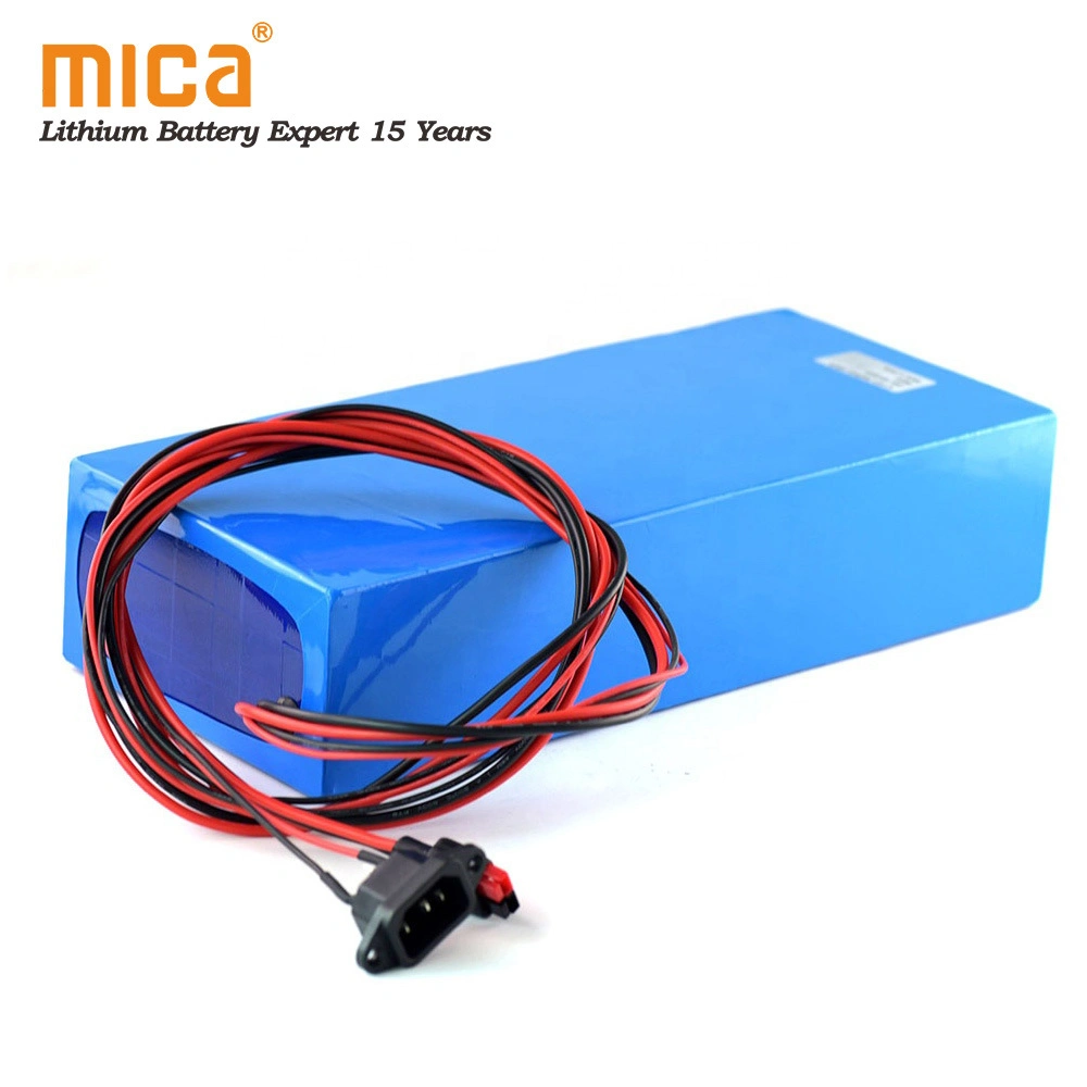 48V 20ah Electric Bicycle PVC 18650 Lithium E-Scooter Li Ion Battery Pack with 2A Charger
