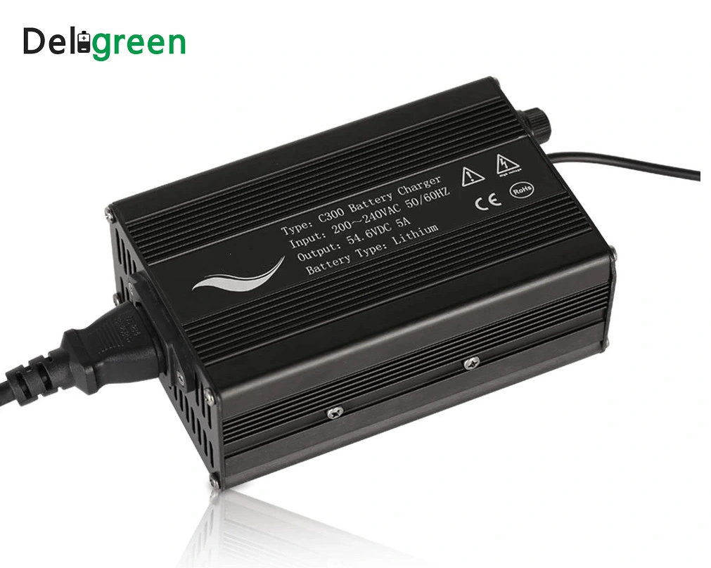 15s 48V LiFePO4 Battery Charger 54.75V 48V 10A Lithium Iron Phosphate Battery Charger