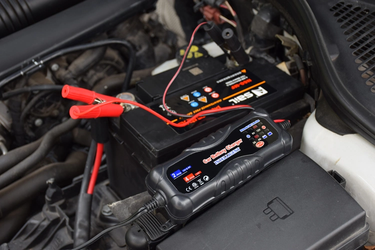 6V/2A, 12V/4A Automatic Smart Battery Charger for 6V/12V Lead Acid