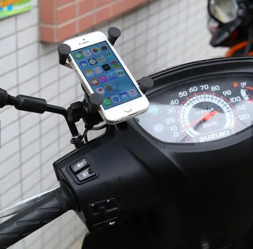 Waterproof Cell Phone Motorcycle Holder Charger for 12V-30V Motorcycle