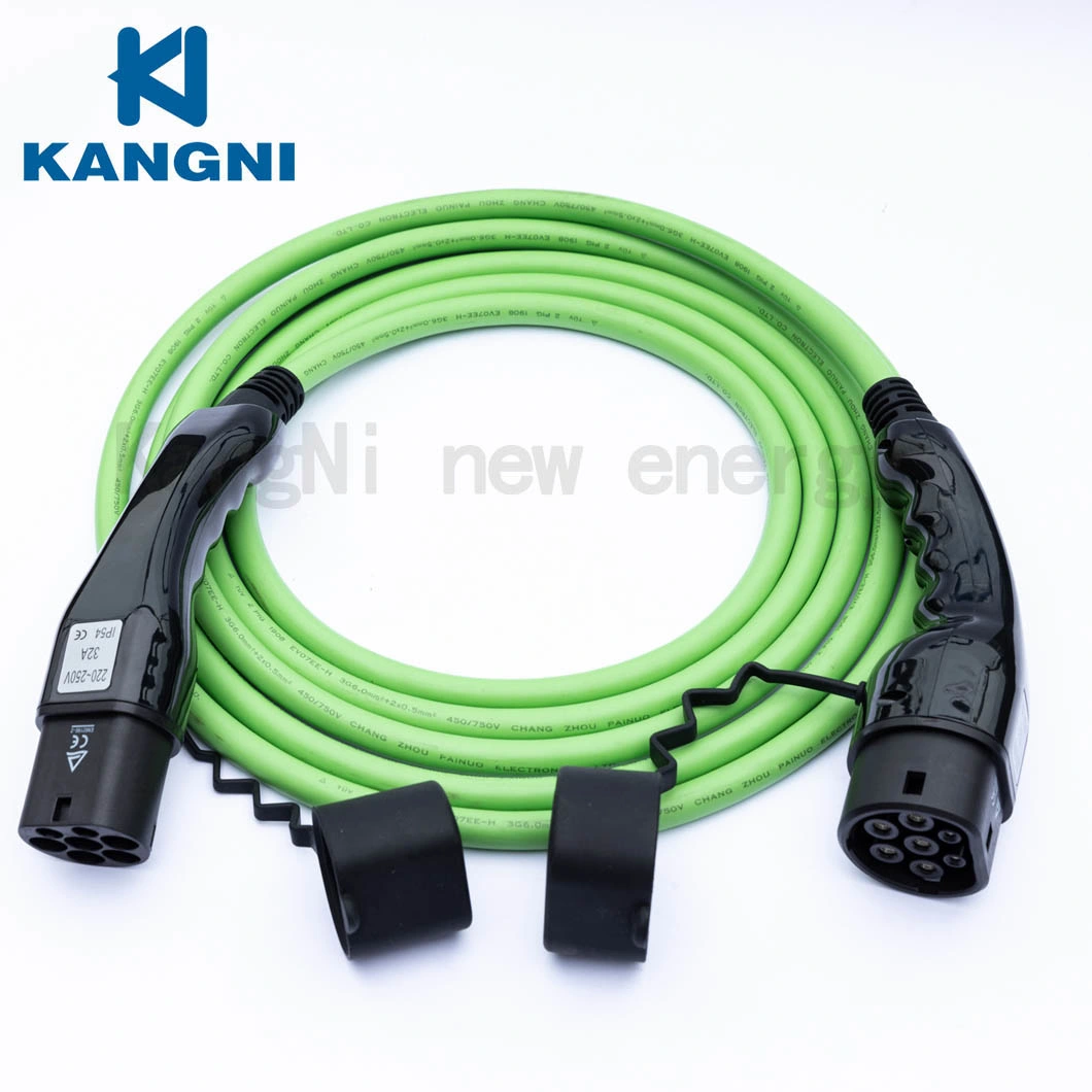Manufacturer Supply 32A AC Type2 to Type2 EV Charger with The EV Cable