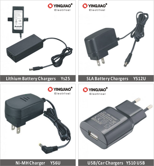SLA Lead Acid Battery Charger Smart Portable Rechargeable Battery Charger