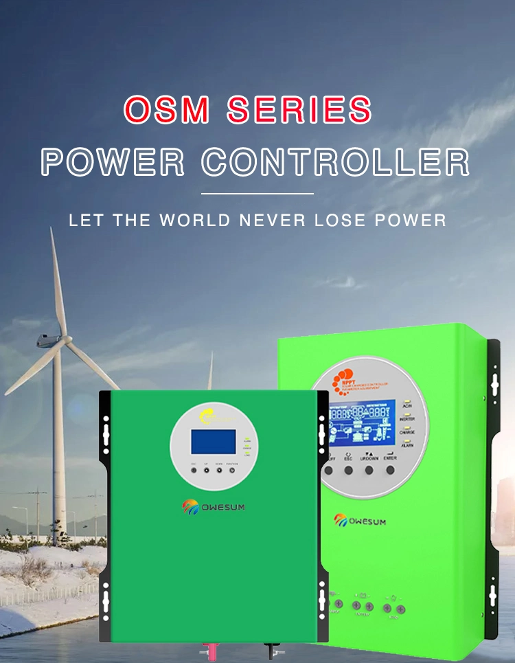 MPPT Battery Solar Charger Controller 20A/30A/40A/50A/60A DC12V/24V/36V/48V Auto Recognition