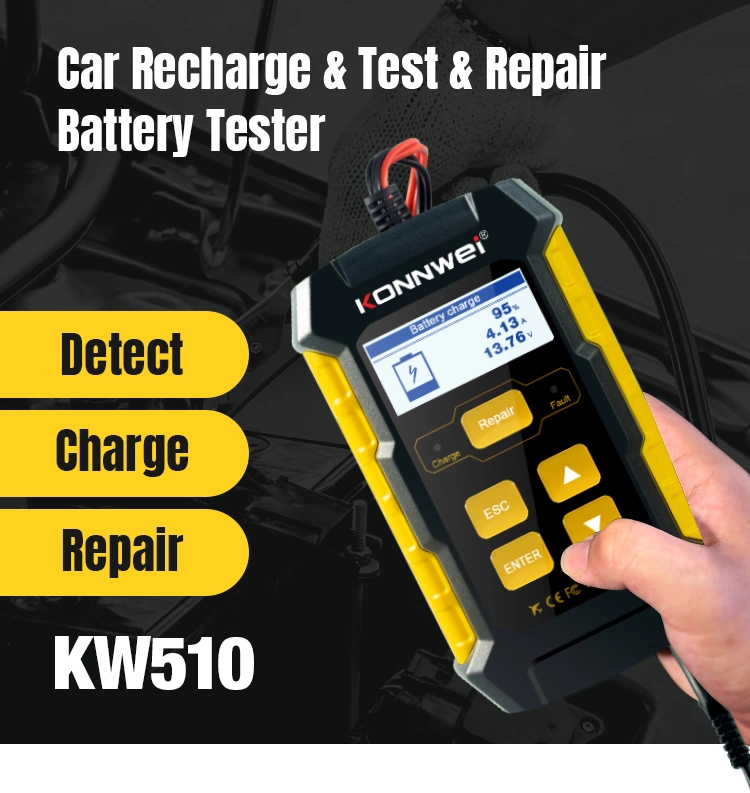 Kw510 12V 5A Battery Charger for All Cars and Motorcycle