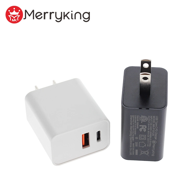 Us Plug Fast Charger 20W Pd Fast Charger for Mobile Phone