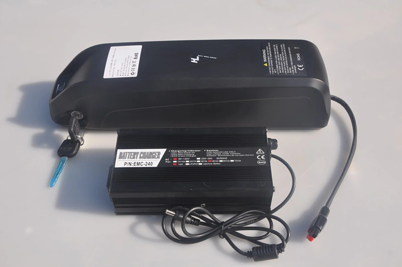 New Hailong Style 52V 17ah 14s5p Lithium Battery Pack with 58.8V 4A Charger
