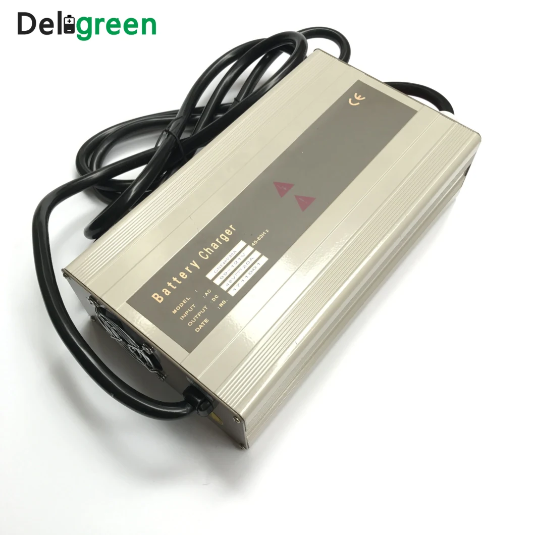 3kw 48V 40A Lithium Battery Car Charger for Eblike Scooter Golf Cart