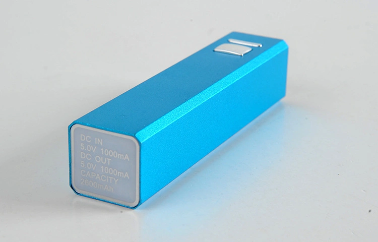 New Cheap OEM 2600mAh Power Bank, Mobile Power Supply, Portable Battery Charger
