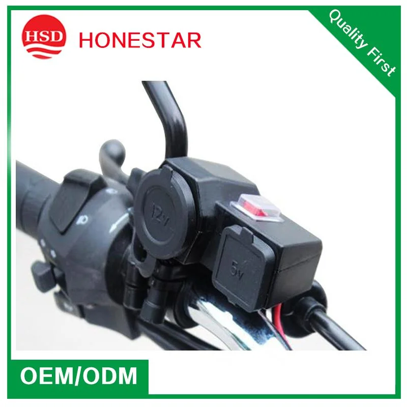 Dual USB Motorcycle Charger 5V 3.1A