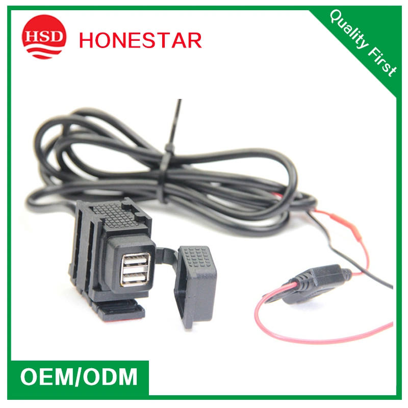 Motorcycle Charger Dual USB Output 5V 3.1A