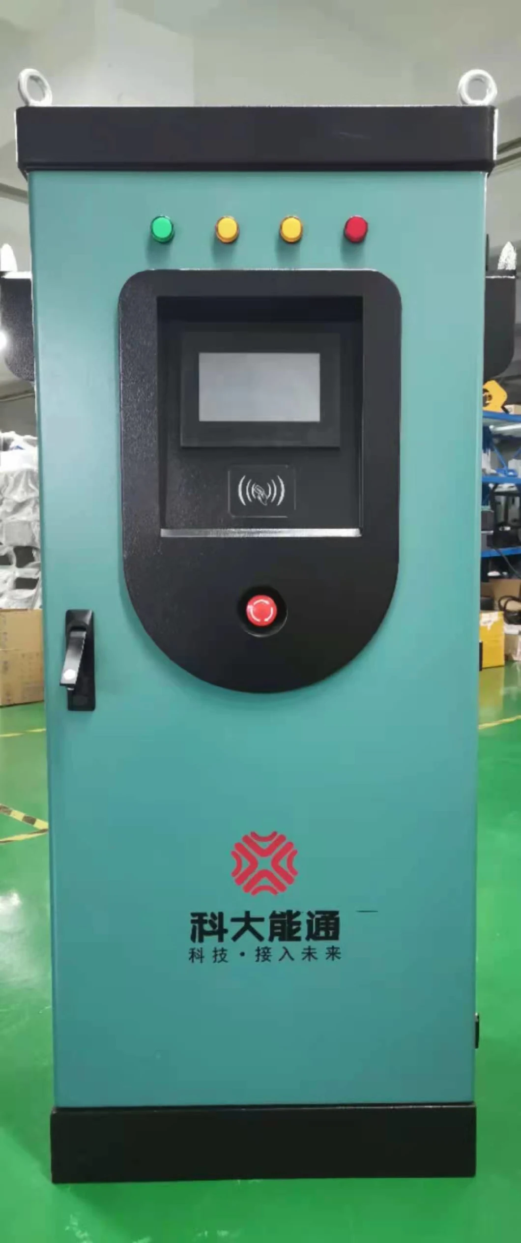 Wall Mounted 60kw Type 2 DC Charger EV Charger for Electric Car Station