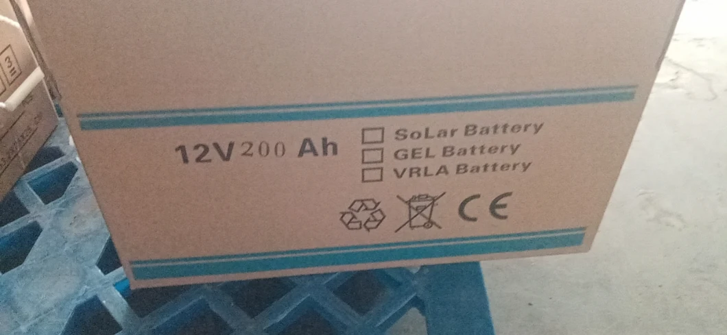 Certificated Solar Energy Lead Battery Solar Energy System Lead Acid Battery 12V 24V