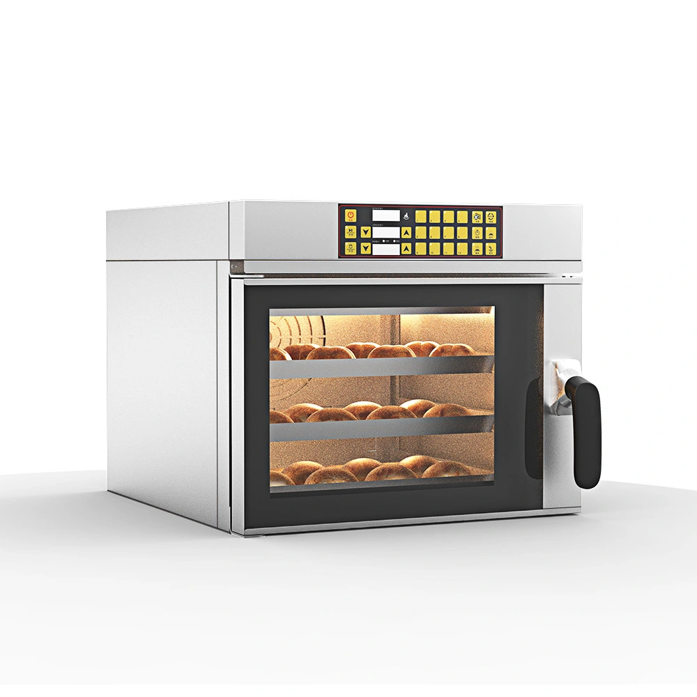 Combination Oven for Four Trays Manufacturer Commercial Hot Air Convection Oven