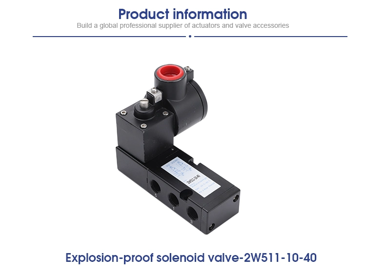 Super High Pressure Normally Closed Explosion Proof Air Solenoid Valve