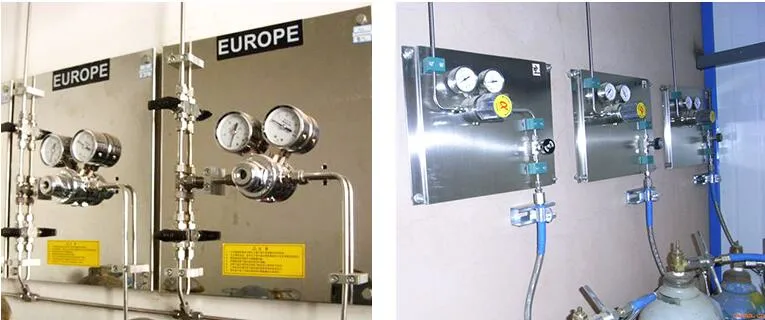 Brass-Nickel Plated Air Nitrogen Pressure Regulator for Laboratory Gas Cylinder