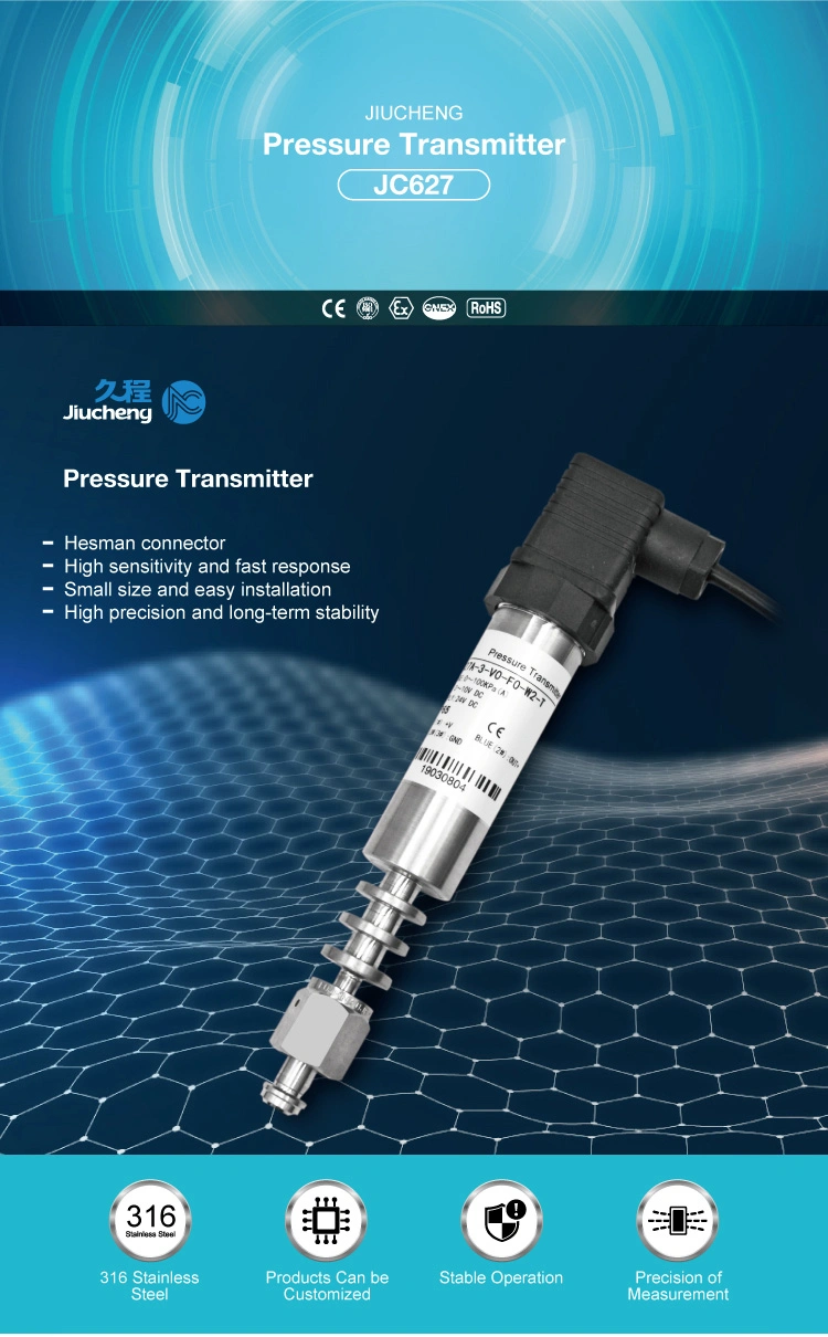 Vacuum Water Pump Air Cylinder Pressure Transducer (JC627)