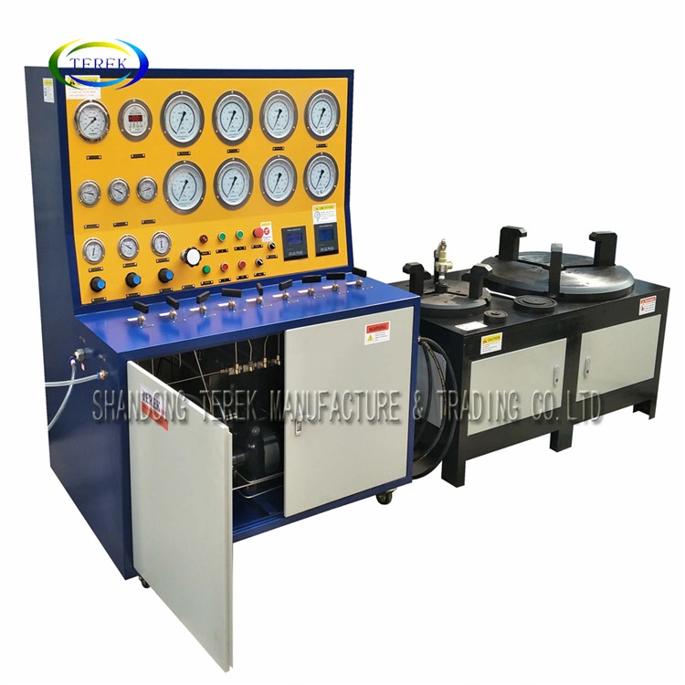 DN10-DN400 Safety Valve Relief Valve Manual Control pneumatic Booster Pump Test Machine for Valve Testing
