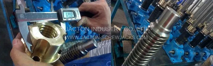 Offer Motorized Electric Screw Jack Actuators Price, Worm Gear Drives Screw for Sale