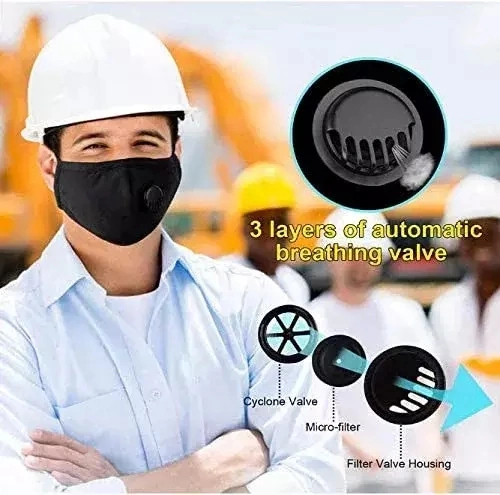 China Factory Supply Air Breathing Valve Filter Cover Reusable Breathing Valve with Pm2.5