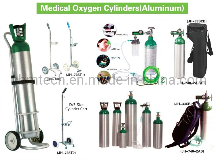 Factory Direct Sale Medical Aluminum Oxygen Cylinders