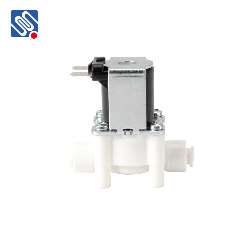 Meishuo Fpd360A2 Normal Closed Plastic Solenoid Valve 12VDC 24VDC for Water Purifier