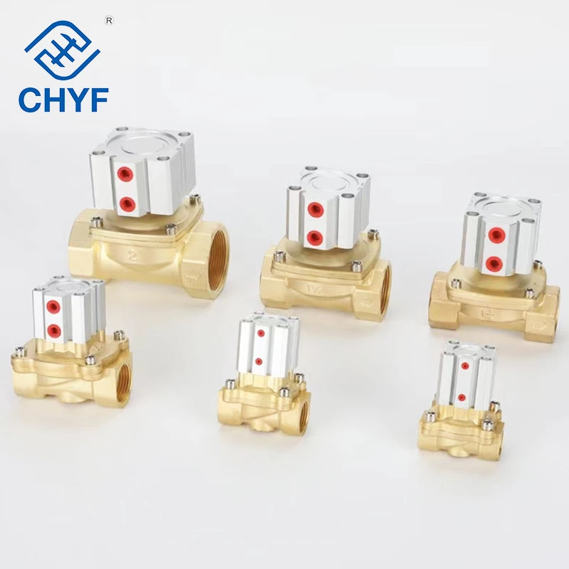 Vacuum Air Control Electric Solenoid Valve Normally Closed Pneumatic for Water Oil Air Gas Air Cylinder