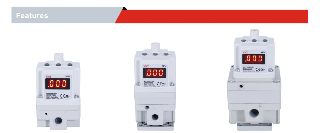 NITV 3000 Air Pressure Regulator Gas Regulator Electronic Pneumatic Regulator