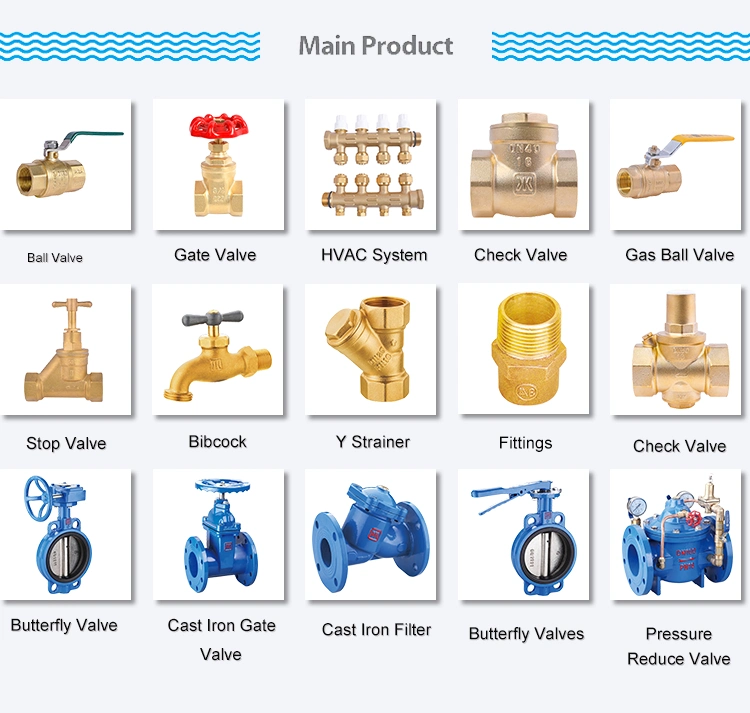 China Factory New Products Brass One Way Foot Non Return Check Valve Brass Foot Valve