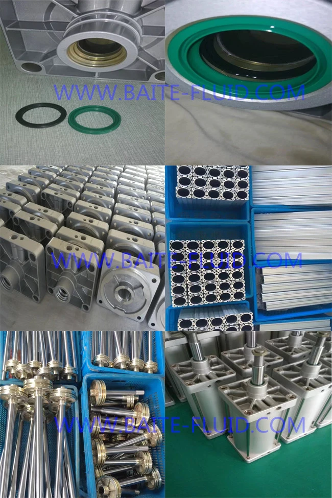European Standard Customized Stainless Steel OEM Double Single Acting Pneumatic Air Cylinder