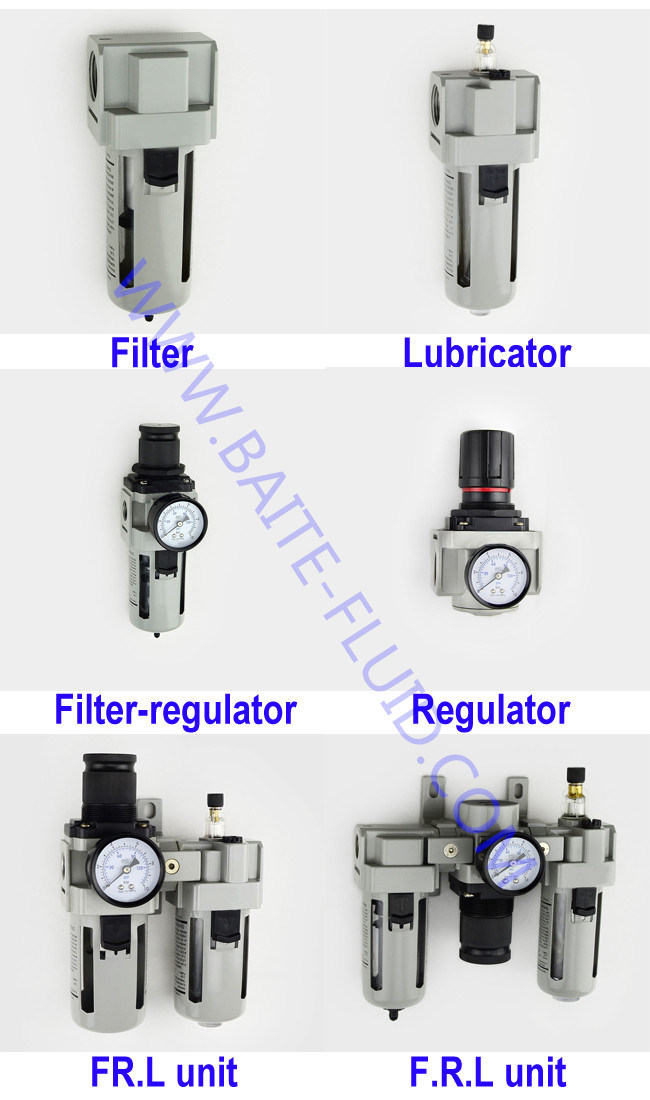 Air Source Treatment Frl SMC Filter Pneumatic Control Regulator