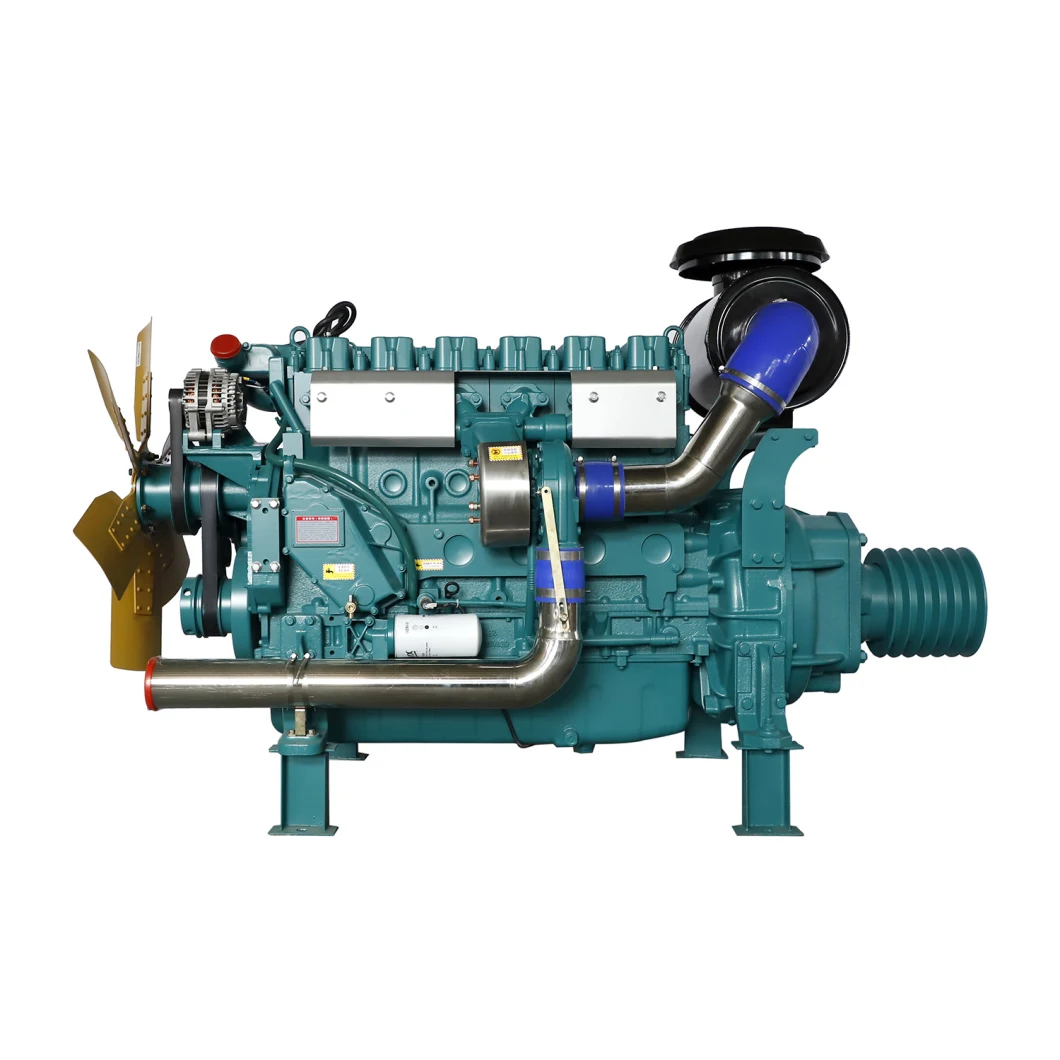 Industrial 6 Cylinders 6cylinder 4 Storke 288kw Diesel Engine for Machine/Water Pump/Fixed Power Engine