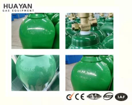 40L 50L Steel Compressed Gas Cylinder Oxygen Cylinder Hydrogen Cylinder Argon Cylinder