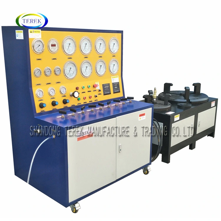 DN10-DN400 Safety Valve Relief Valve Manual Control pneumatic Booster Pump Test Machine for Valve Testing