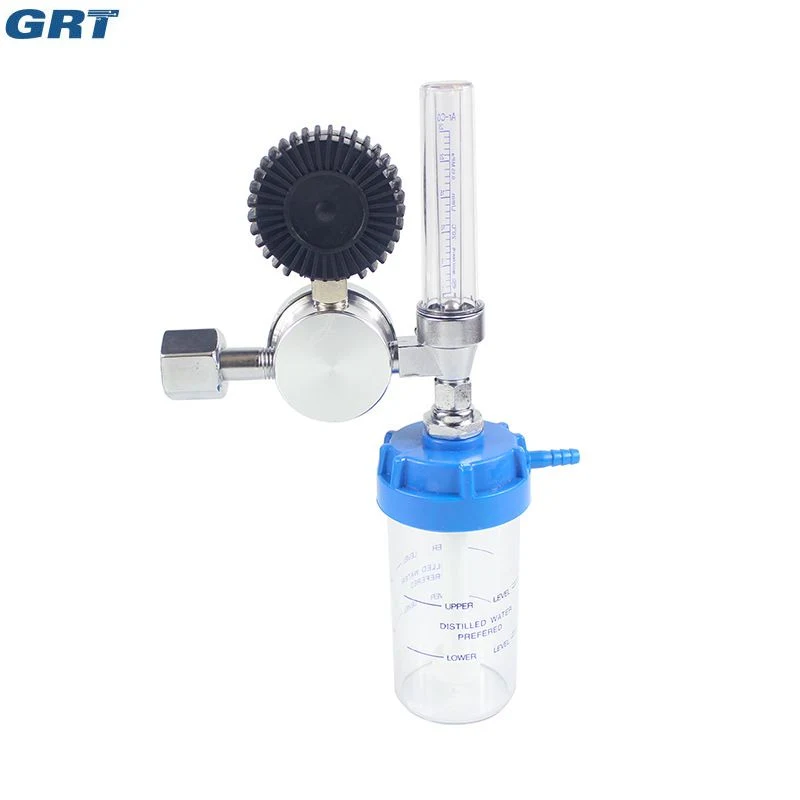 G5/8 W21.8 Cga540 Oxygen Regulator for Cylinder Use Oxygen Inhaler Oxygen Regulator