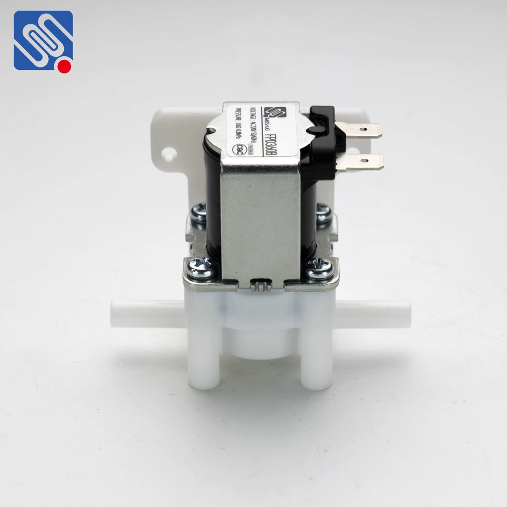 Meishuo Fpd90d Normally Closed 12V Plastic Solenoid Valve Water 7mm Inlet and Outlet Size Mini 24 Volt DC Water Valve