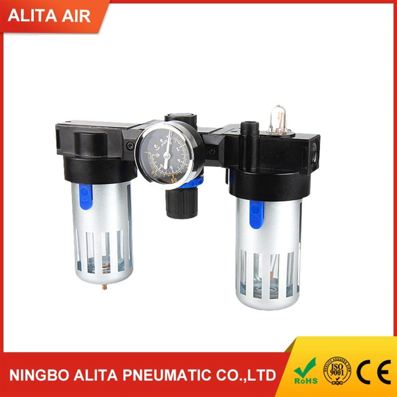 Pneumatic Frl Air Filter Regulator Air Source Treatment Lubricator