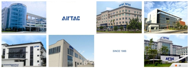 Airtac High Pressure Power Acq Series Standard Pneumatic Compact Air Cylinder for Face Mask Machine