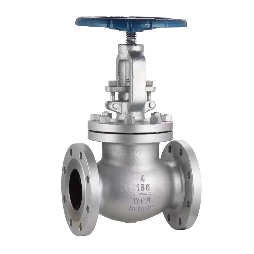Stainless Steel/Carbon Steel 150lb Hand Wheel/Pneumatic/Electrical Flanged Globe Valve