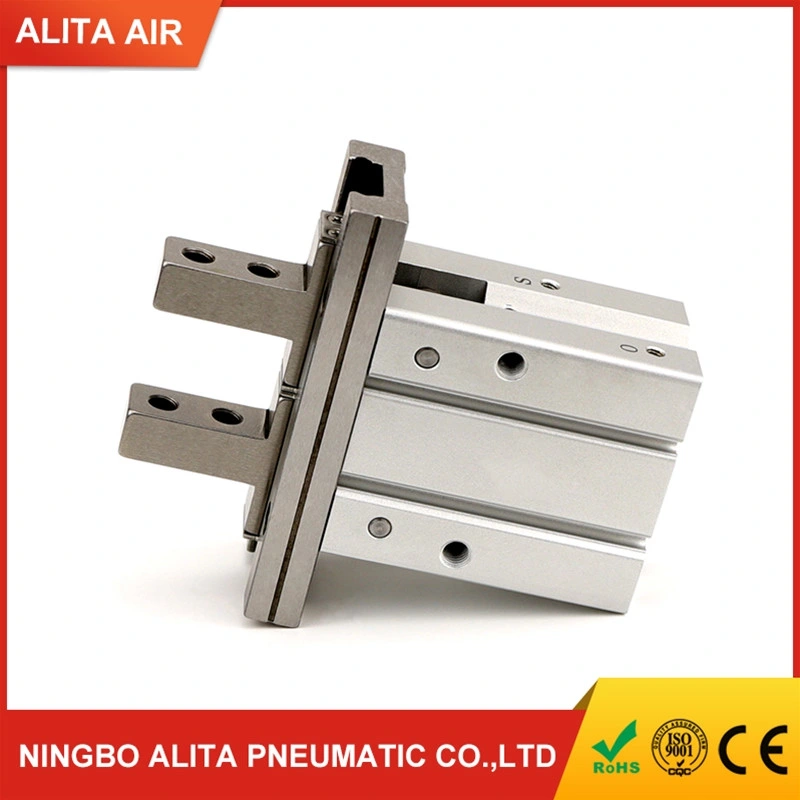MHz2-40d Parallel Style Air Gripper Cylinder Double Acting 40mm Bore Magnetic Claw Cylinder