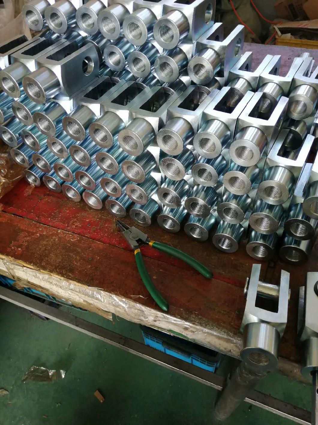 Connecting Parts Clevis and Lockage Pin Using for Pneumatic and Hydraulic Cylinder