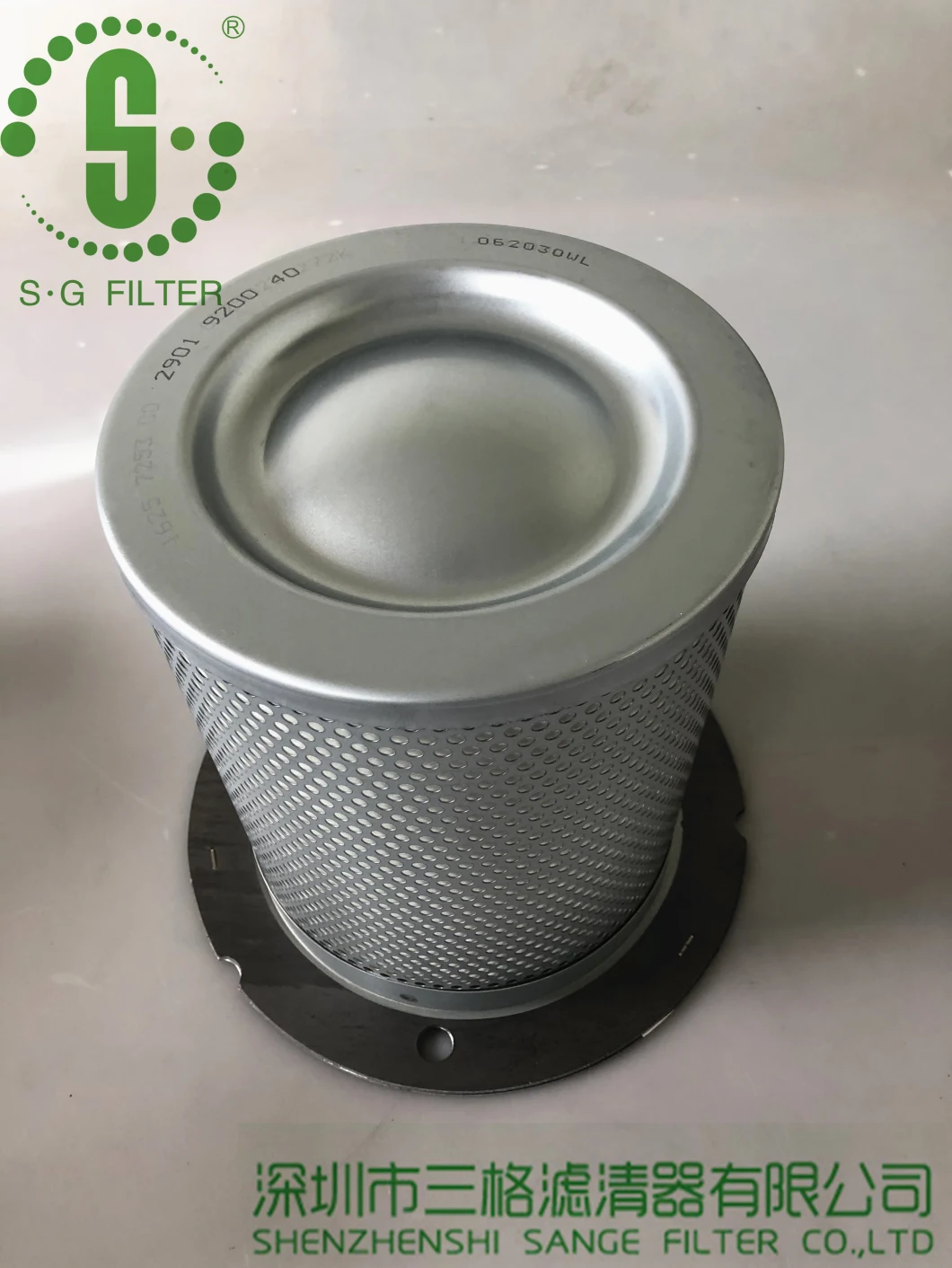 Best Quality Replacement Jugar 30HP Air Compressor Filter Part Air Oil Separator 537704312100 1625725300 2901920040
