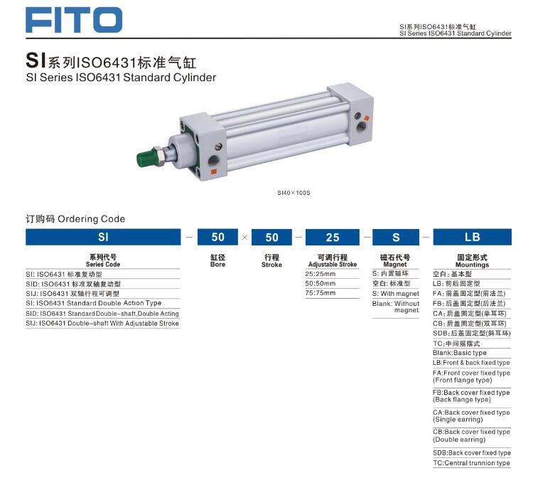 Airtac Type Standard Pneumatic Cylinder- China Acting Pneumatic Cylinders